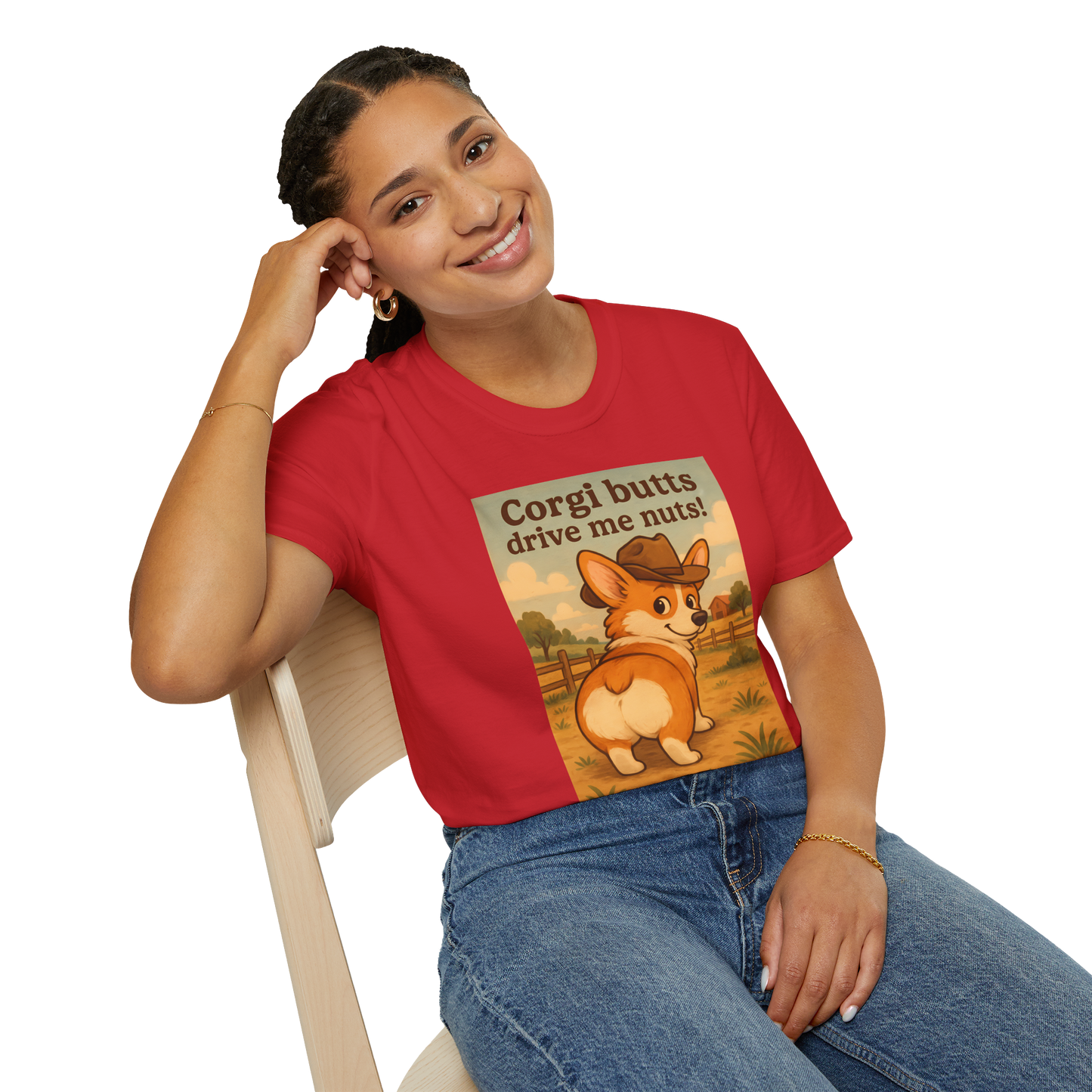 Corgi Butts Drive Me Nuts T-Shirt