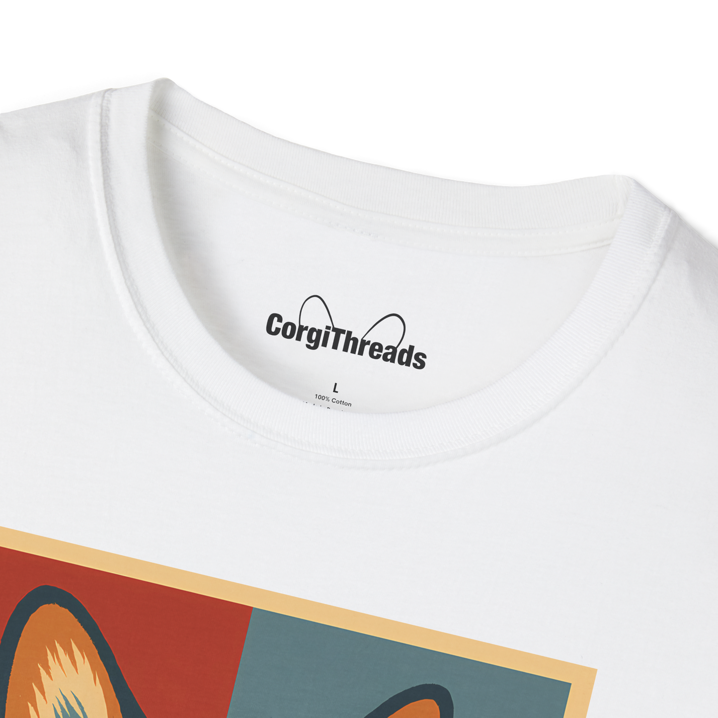 Corgi Nope Tee — Stubborn Corgi