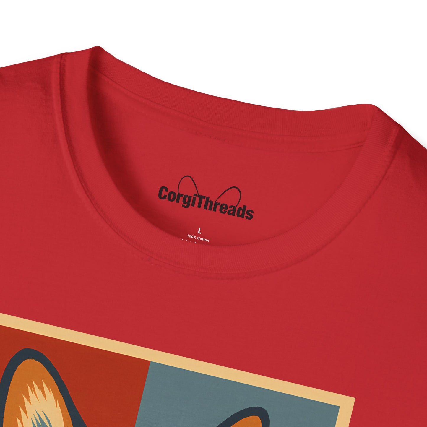 Corgi 'NOPE' Graphic T‑Shirt — Retro Pop Art Tee