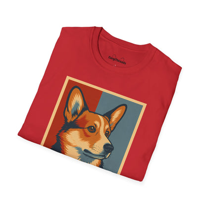 Corgi 'NOPE' Graphic T‑Shirt — Retro Pop Art Tee