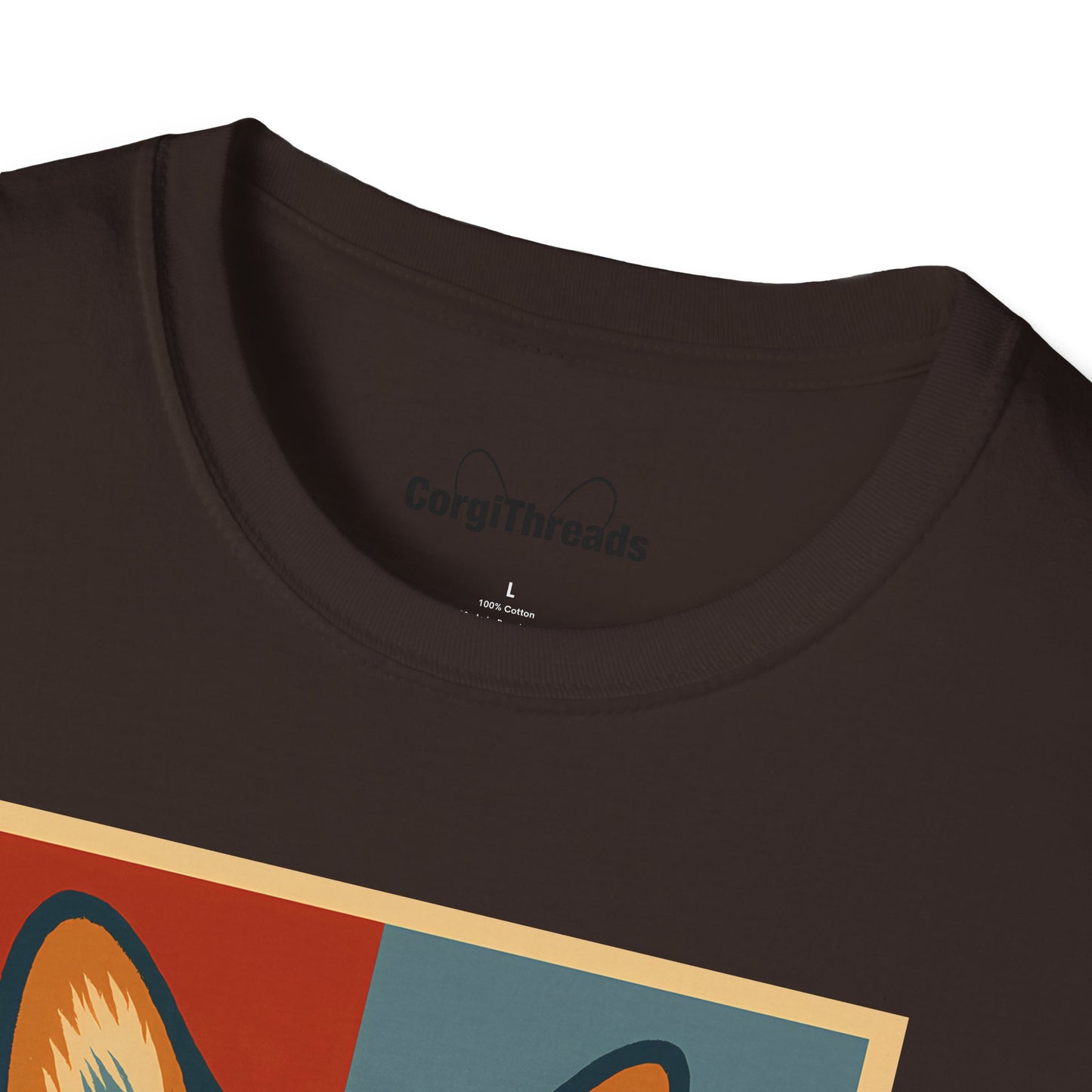 Corgi 'NOPE' Graphic T‑Shirt — Retro Pop Art Tee