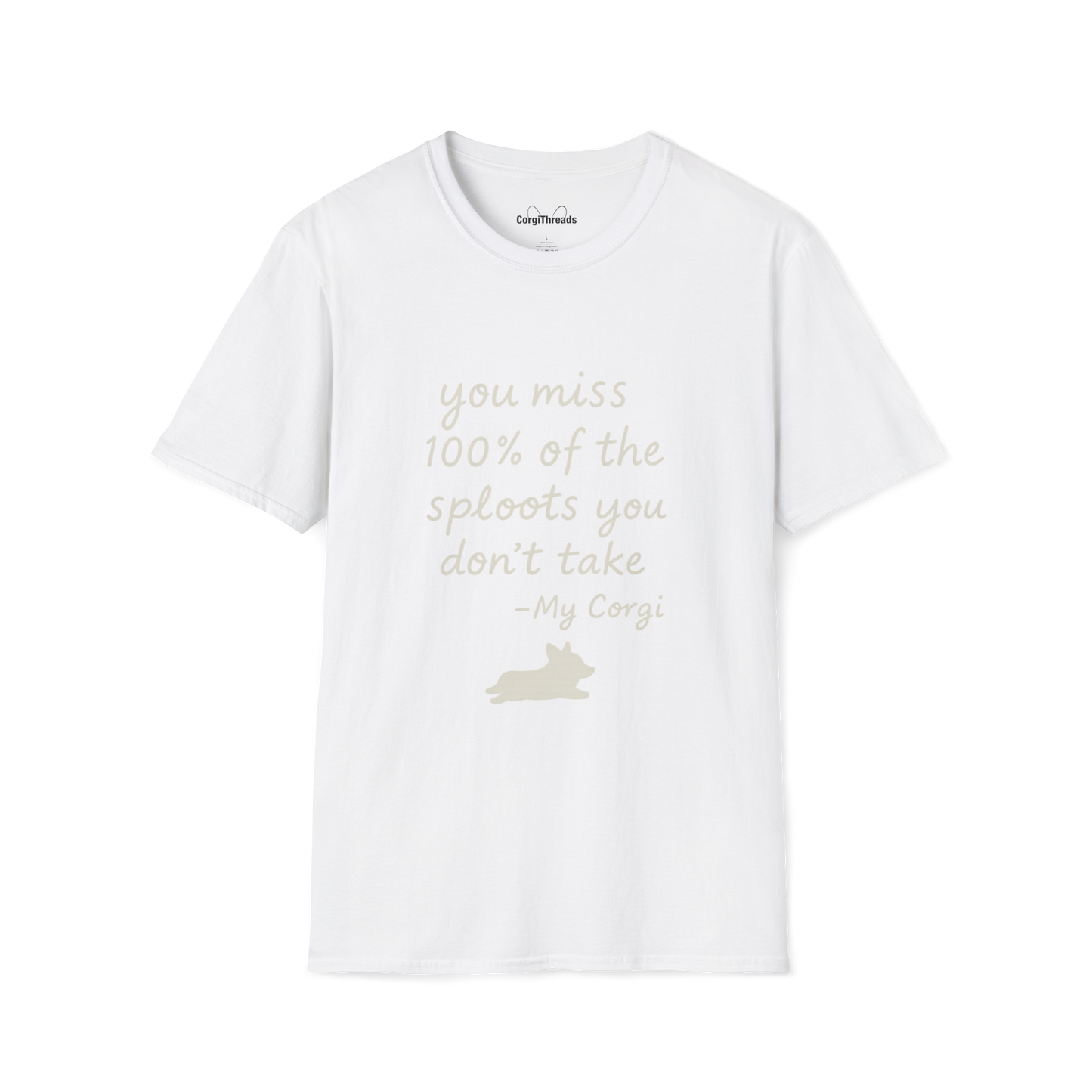 Inspirational 'You Miss 100% of the Splots You Don't Take' T-Shirt — Motivational Quote Tee