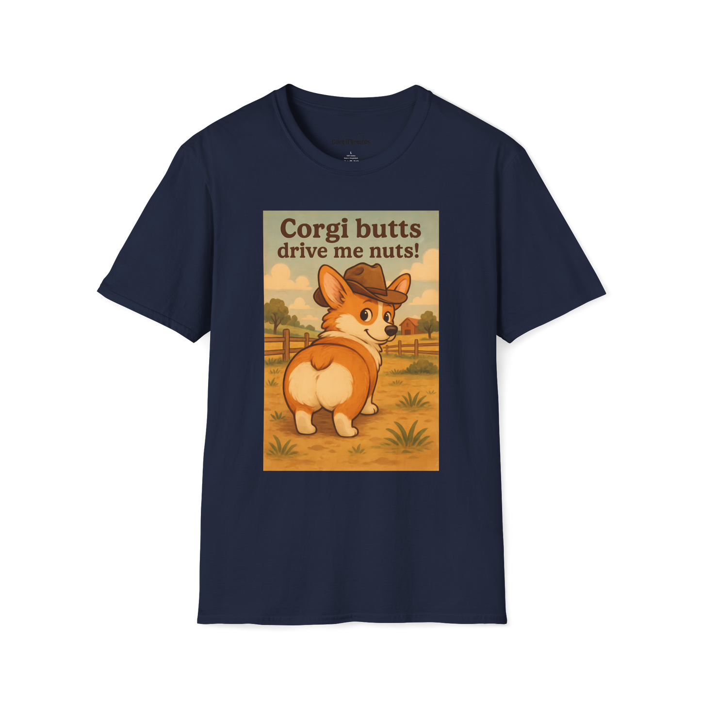 Corgi Butts Drive Me Nuts T-Shirt