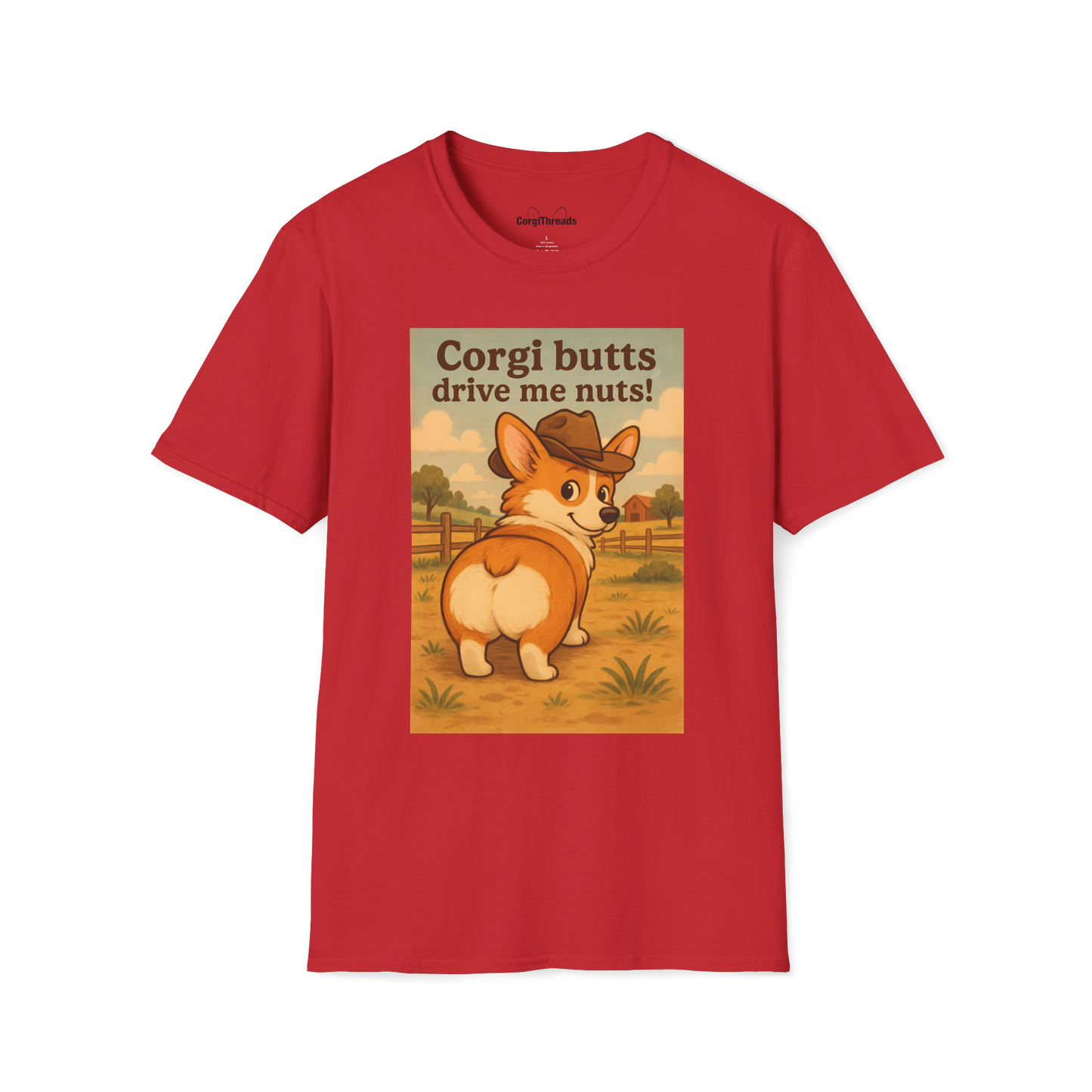 Corgi Butts Drive Me Nuts T-Shirt