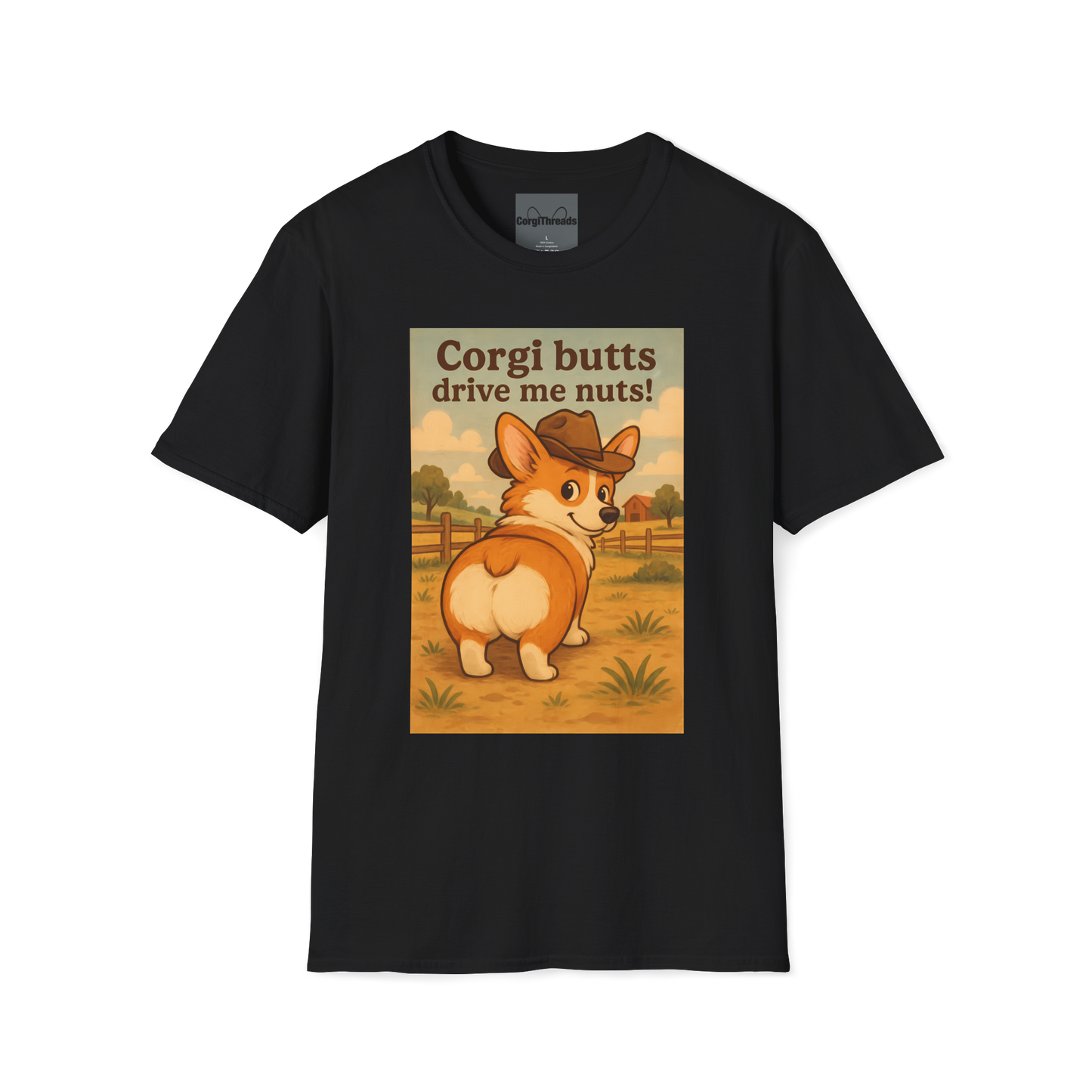 Corgi Butts Drive Me Nuts T-Shirt