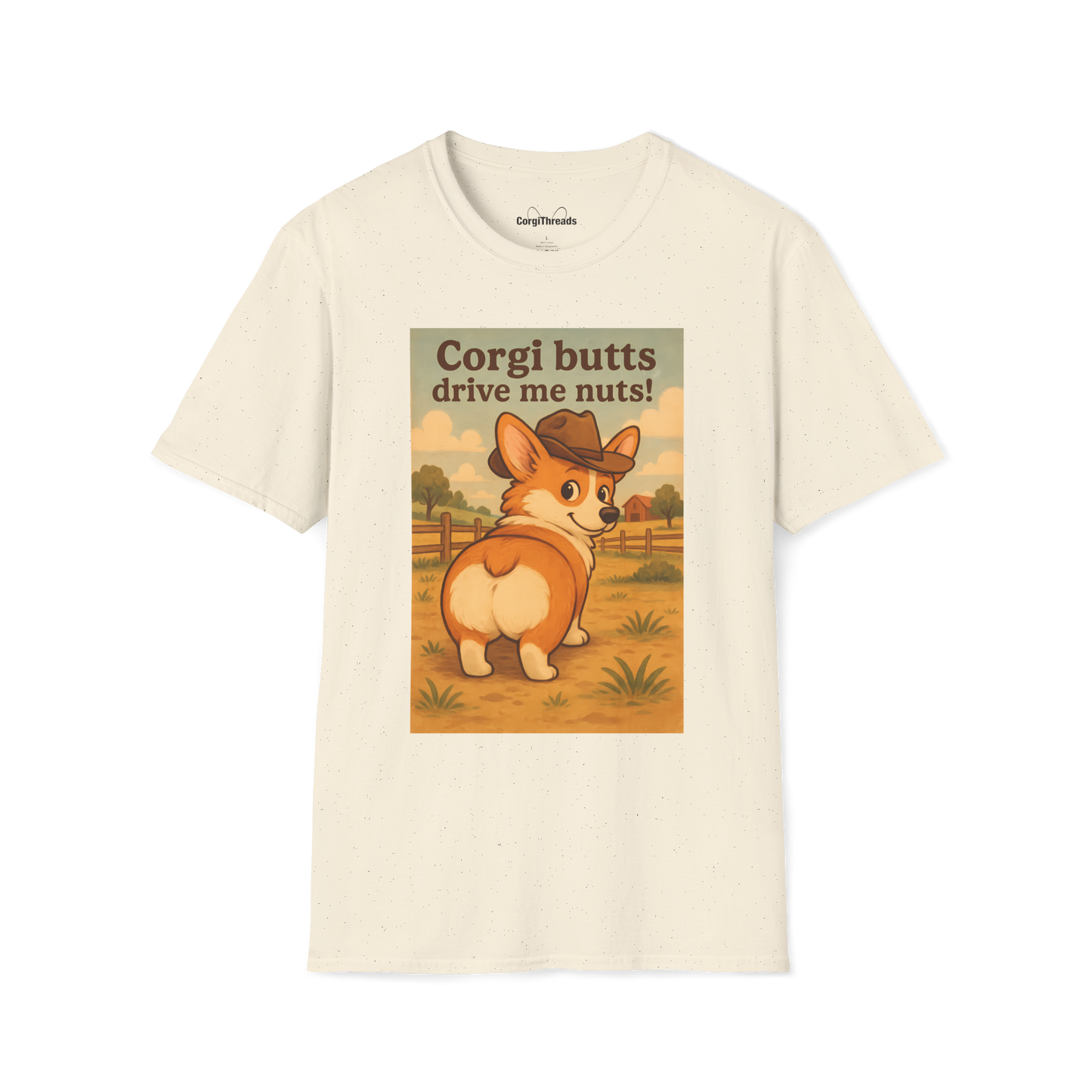 Corgi Butts Drive Me Nuts T-Shirt