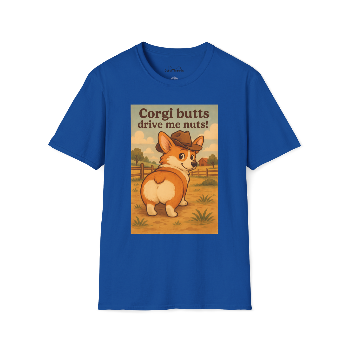 Corgi Butts Drive Me Nuts T-Shirt