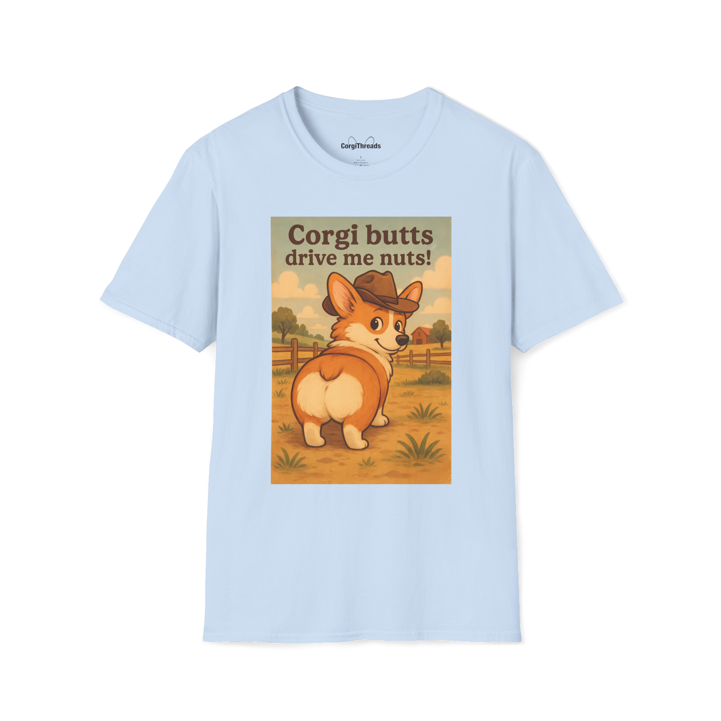 Corgi Butts Drive Me Nuts T-Shirt