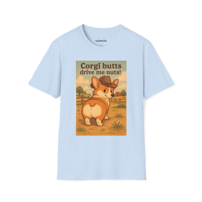 Corgi Butts Drive Me Nuts T-Shirt