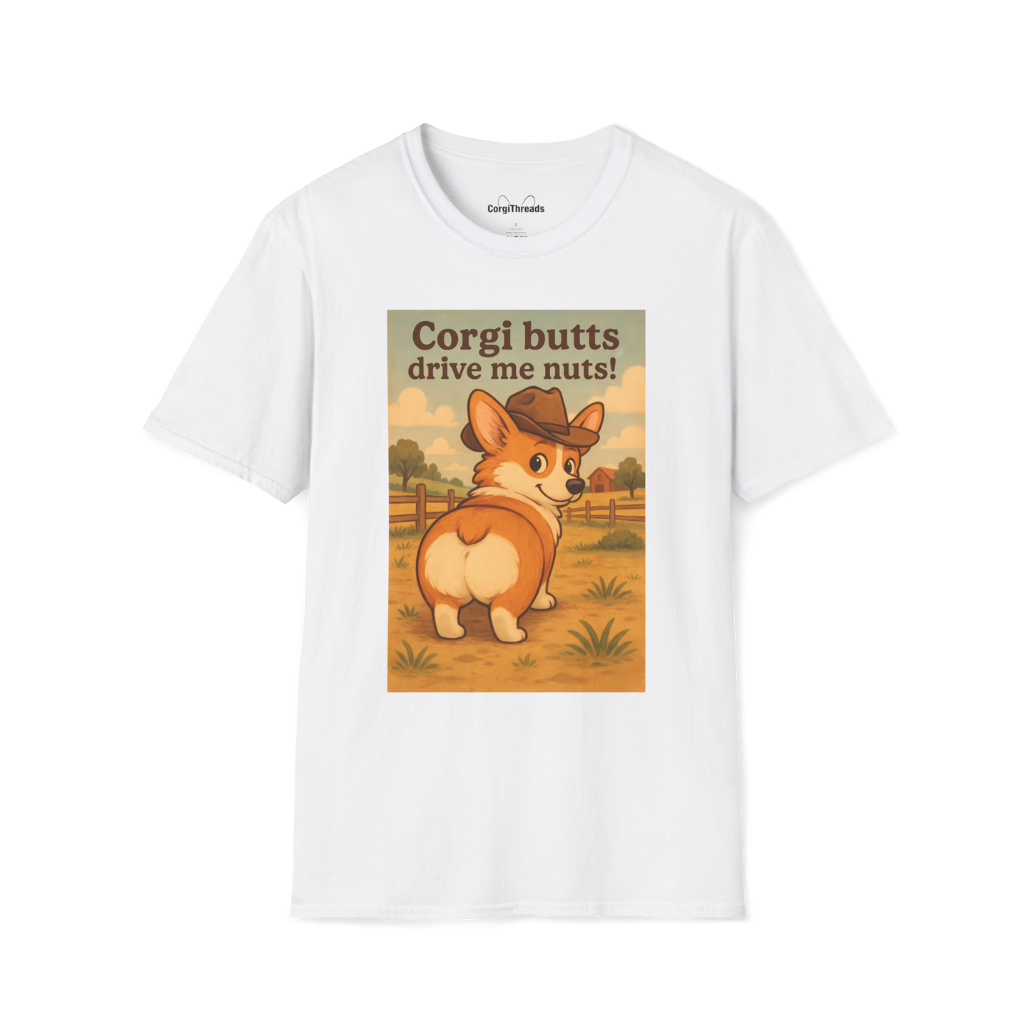 Corgi Butts Drive Me Nuts T-Shirt