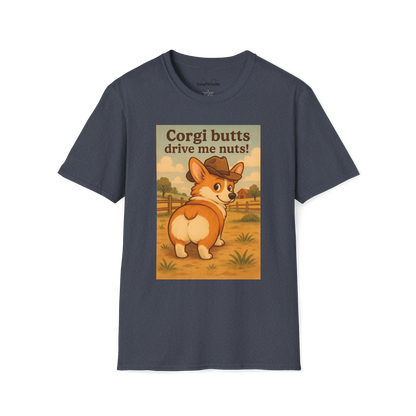 Corgi Butts Drive Me Nuts T-Shirt