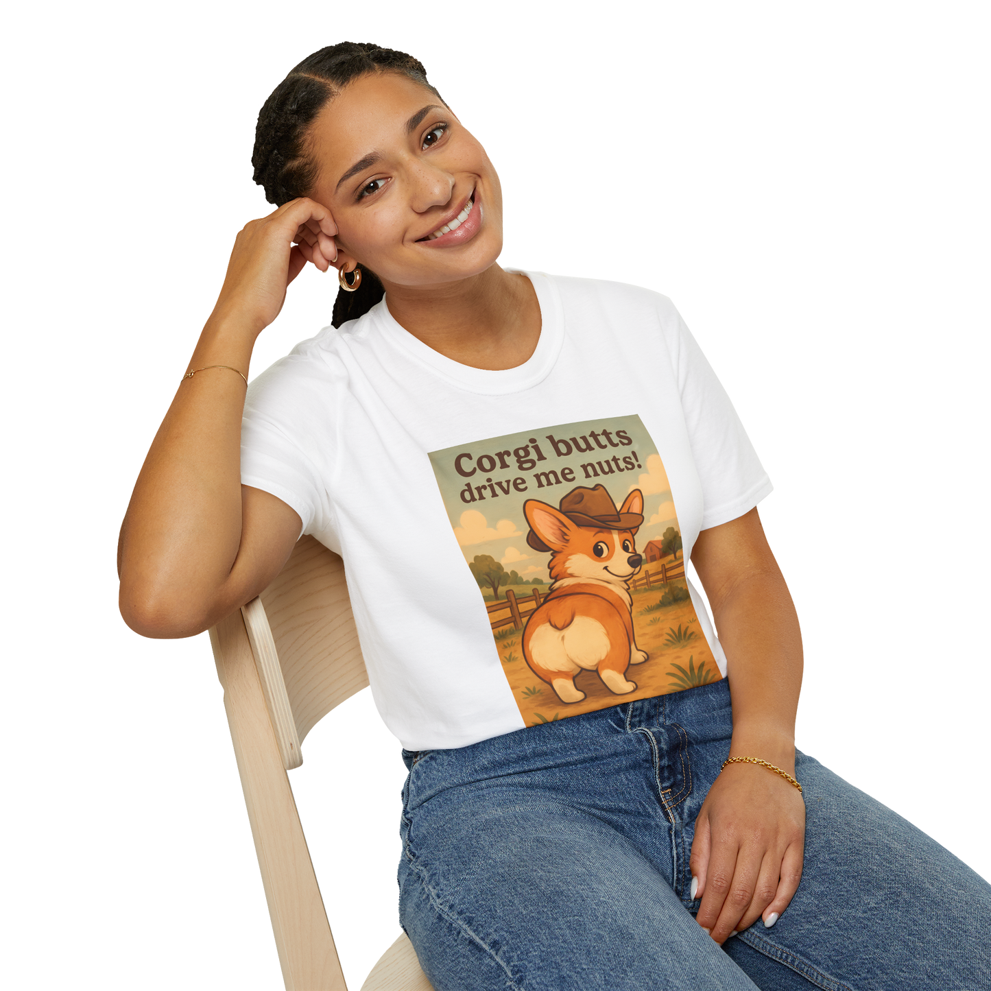 Corgi Butts Drive Me Nuts T-Shirt