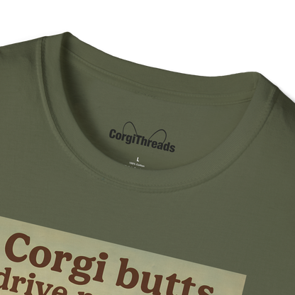 Corgi Butts Drive Me Nuts T-Shirt