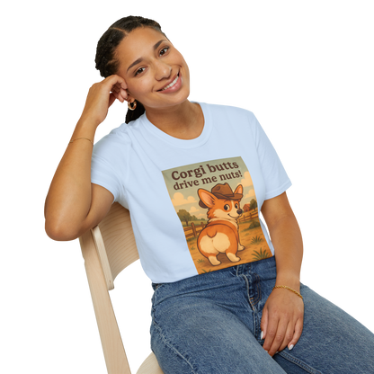 Corgi Butts Drive Me Nuts T-Shirt