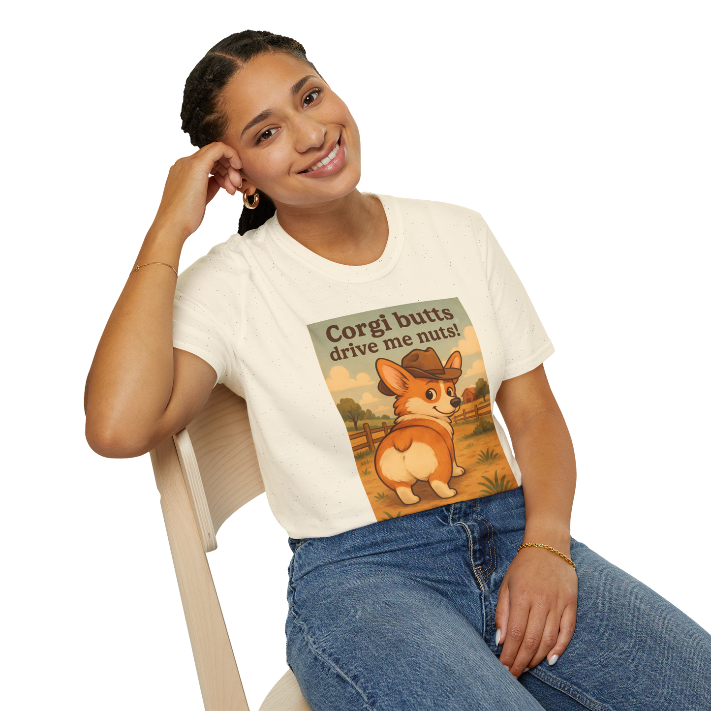 Corgi Butts Drive Me Nuts T-Shirt