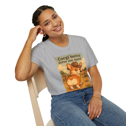 Corgi Butts Drive Me Nuts T-Shirt