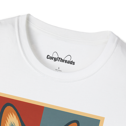 Corgi Nope Tee — Stubborn Corgi