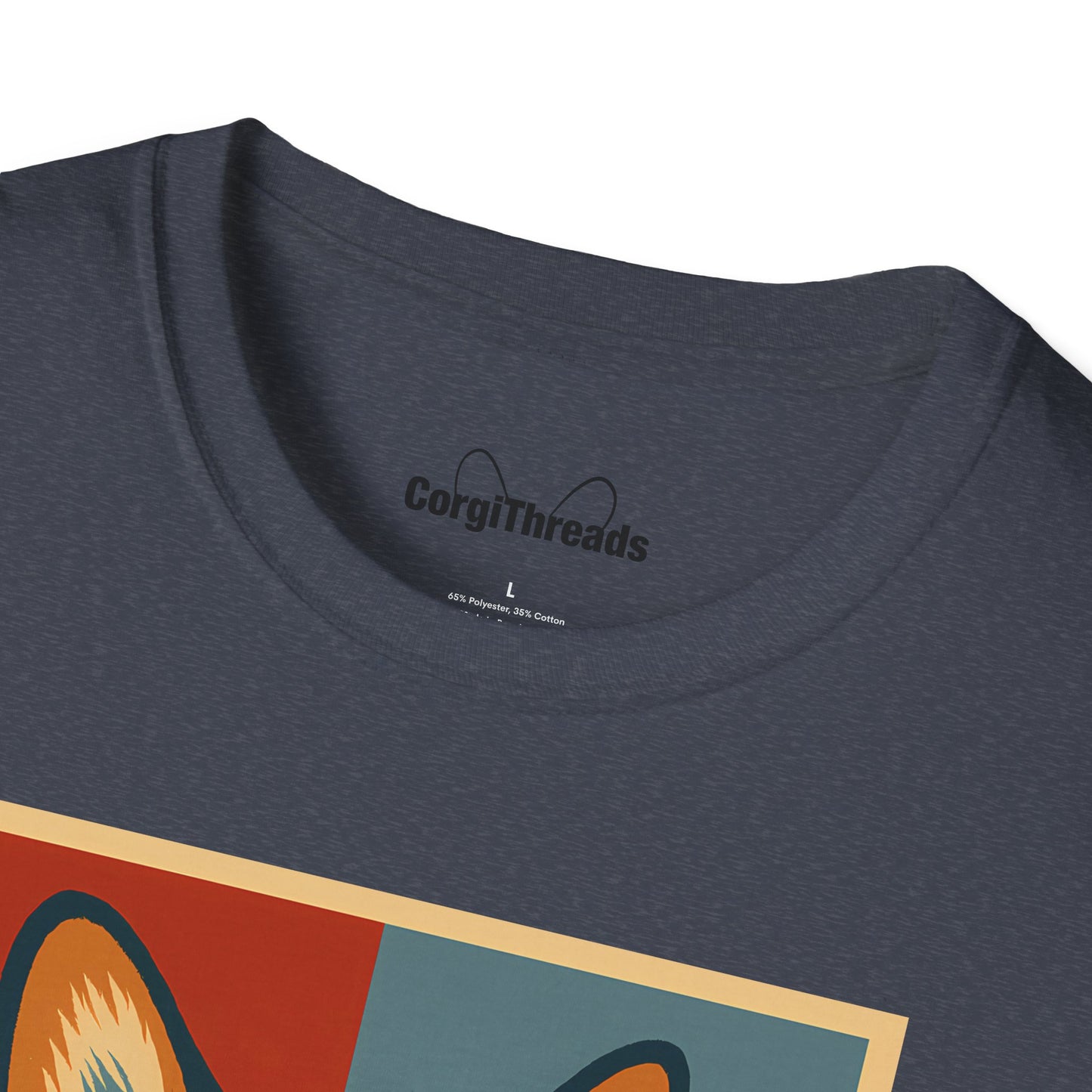 Corgi 'NOPE' Graphic T‑Shirt — Retro Pop Art Tee