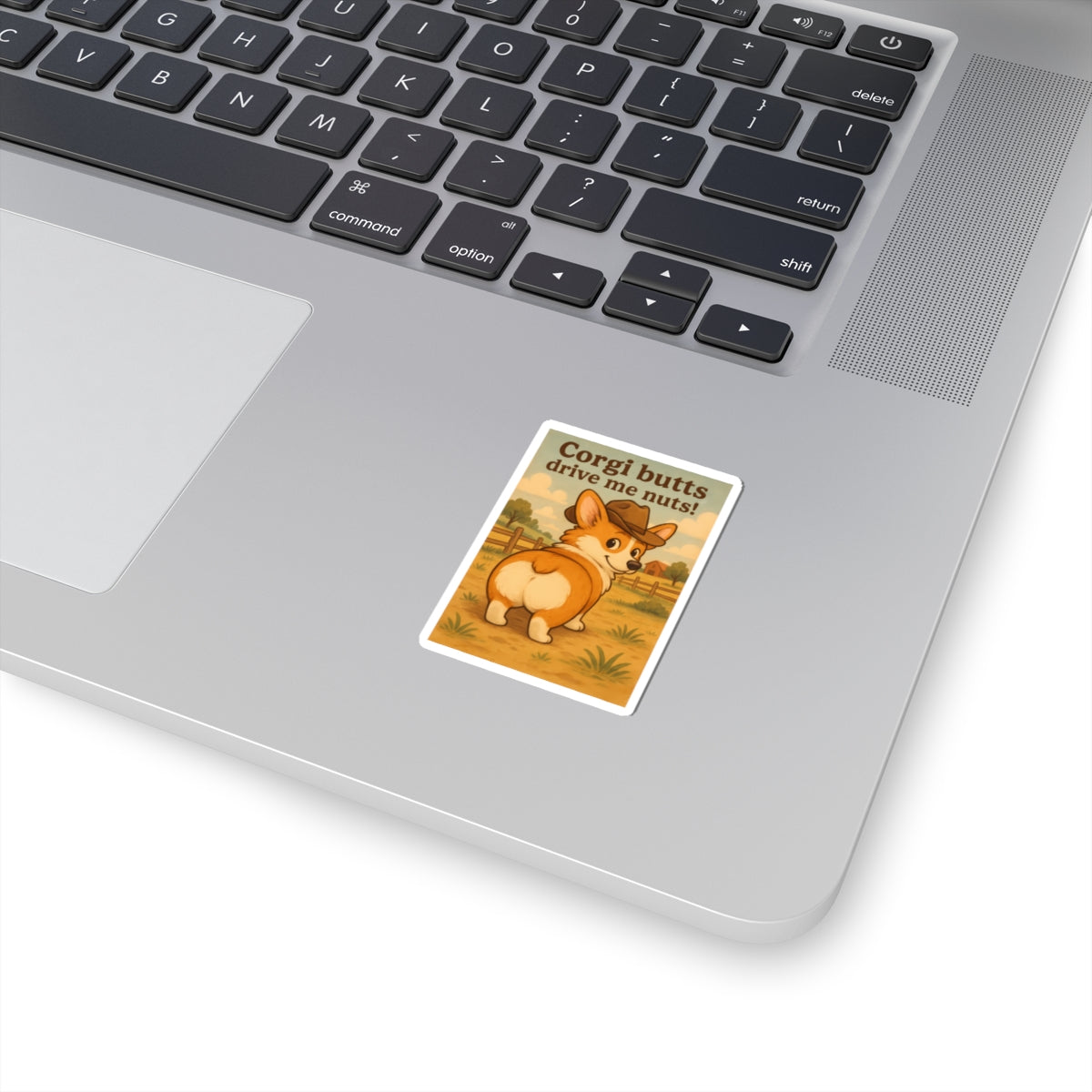 Corgi Butts Drive Me Nuts! Kiss-Cut Sticker
