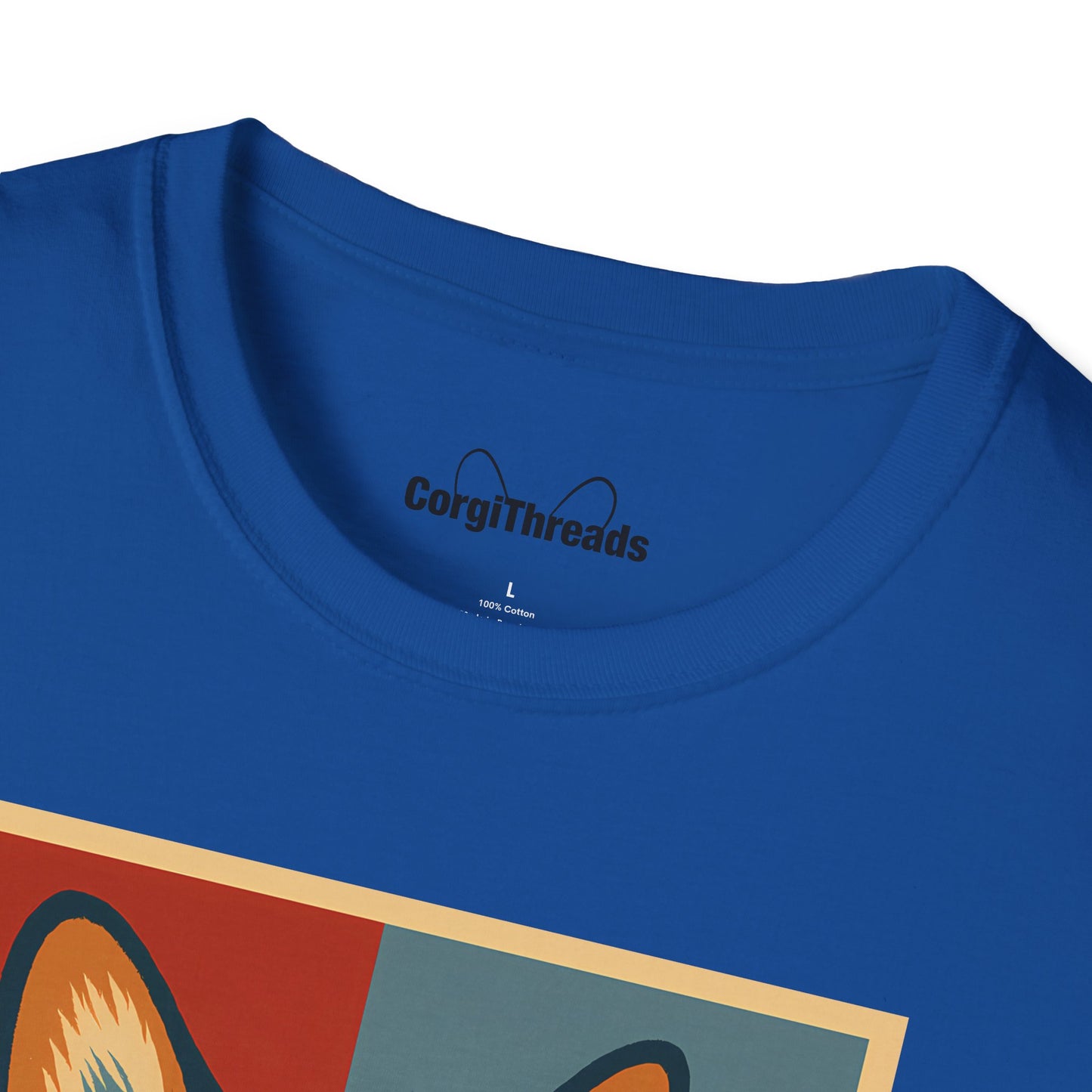 Corgi 'NOPE' Graphic T‑Shirt — Retro Pop Art Tee