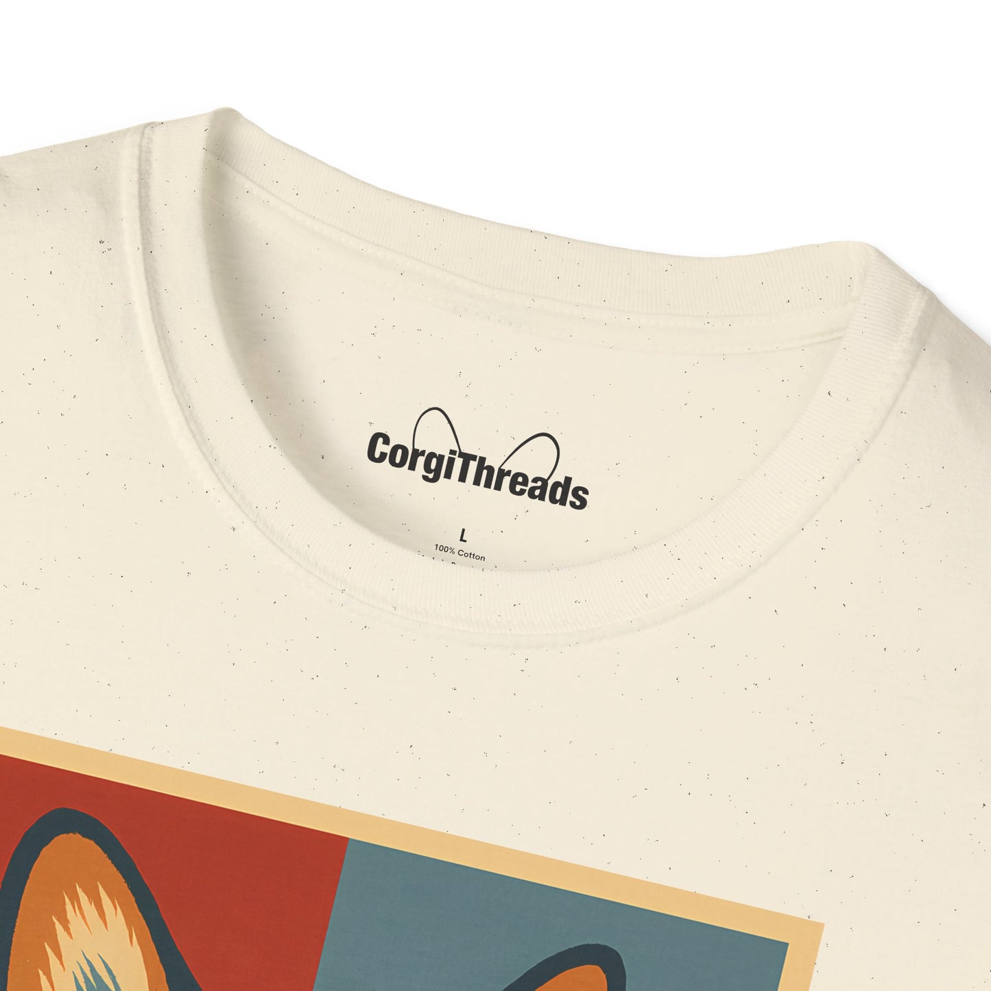 Corgi 'NOPE' Graphic T‑Shirt — Retro Pop Art Tee